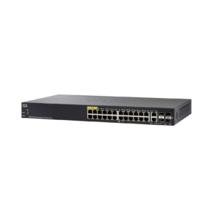 Cisco SG350-28P 24-Port 10/100/1000 Gigabit PoE Managed Switch