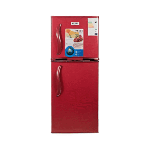 Nexus 185L Top Freezer Refrigerator Red with Flower - NX-235