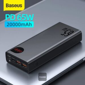 Baseus Adaman Metal Digital Display 20000mAh 65W Quick Charge Power Bank
