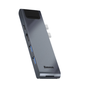 Baseus thunderbolt C+Pro Seven-in-one smart HUB docking station Grey - CAHUB-L0G