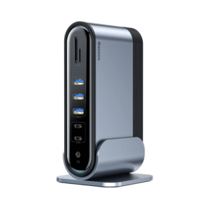 Baseus Metal Gleam Series 16-in-1 Multifunctional Type-C HUB Docking Station Space Gray - CAHUB-BGOG